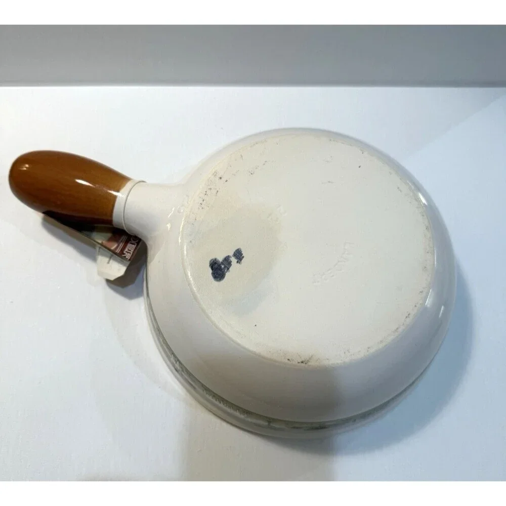 Landert 22 Fondue Pot Swiss Pottery Stoneware MCM 8.5